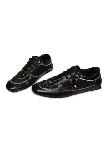 Gucci Lady's Leather Sneakers Shoes #35