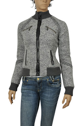PRADA Ladies Zip Up Jacket #30