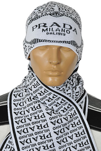PRADA Men's Hat/Scarf Set #79