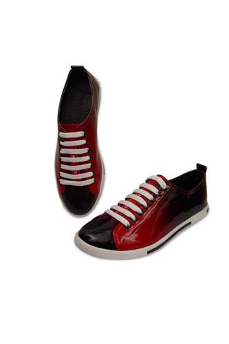 PRADA Ladies Leather Sneaker Shoes #112