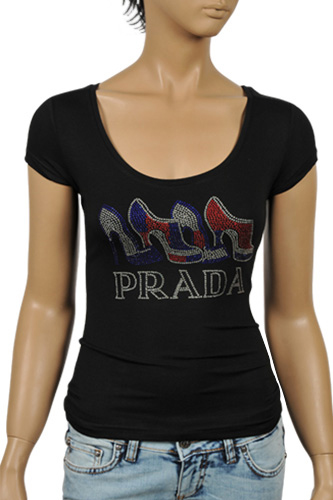 PRADA Ladies Short Sleeve Top #83