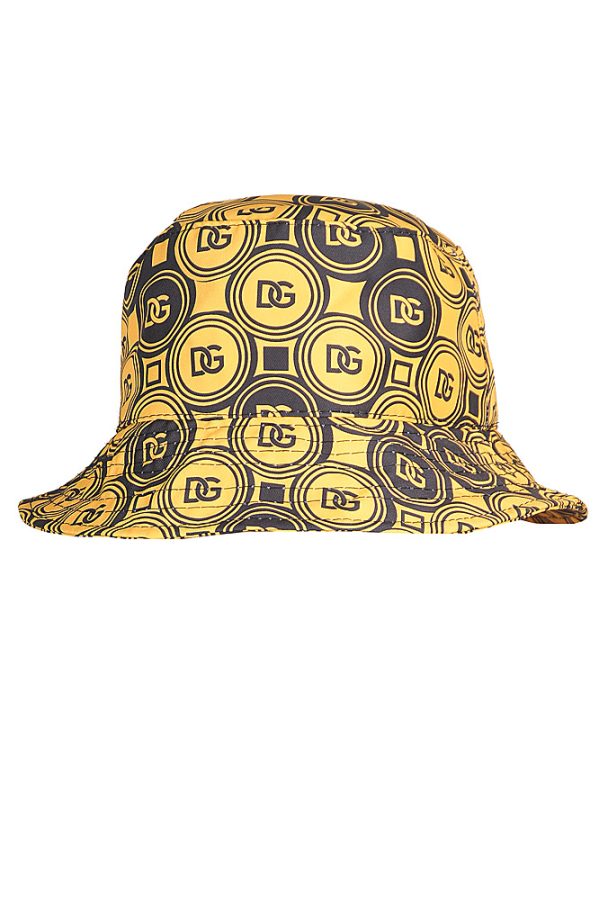 DOLCE&GABBANA printed-logo bucket hat 151