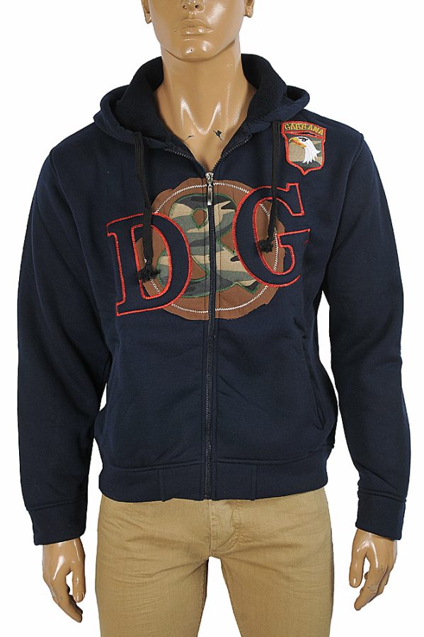 DOLCE & GABBANA cotton hooded jacket 438