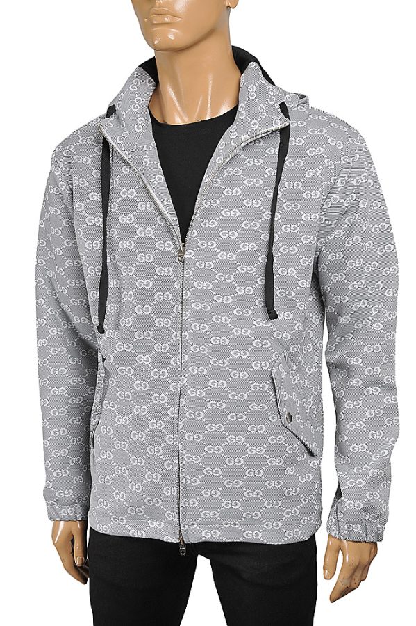 GUCCI GG Cotton Hoodie Jacket 195