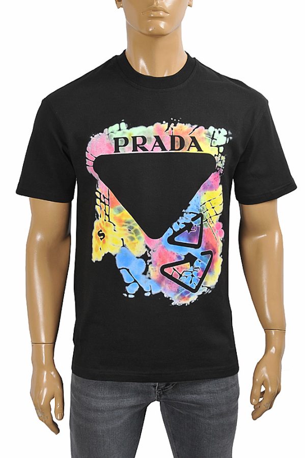 PRADA Men's t-shirt with front logo print 119