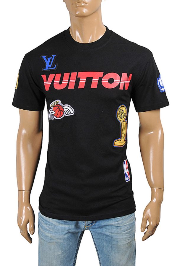LOUIS VUITTON men’s monogram print t-shirt 30