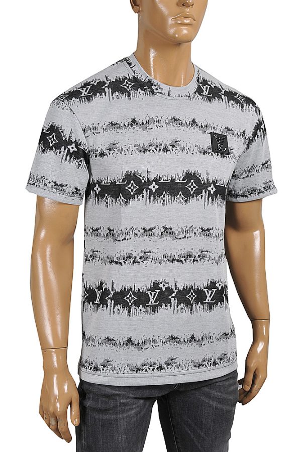 LOUIS VUITTON Monogram Bandana Printed T-Shirt 34